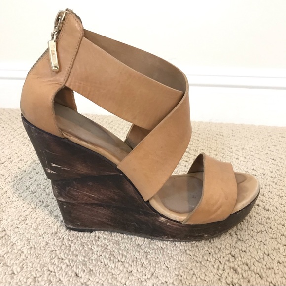 DVF vintage opal wedge sandal size 7 - Picture 2 of 11